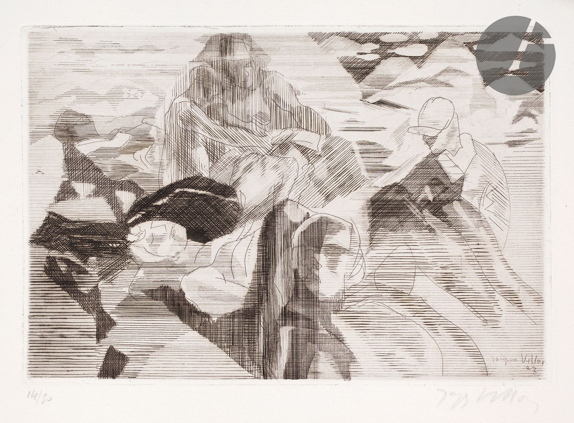 Null 
雅克-维庸（加斯顿-杜尚）（1875-1963年） 




在岩石上度假。1927.蚀刻版画。255 x 175毫米。Ginestet et Po&hellip;
