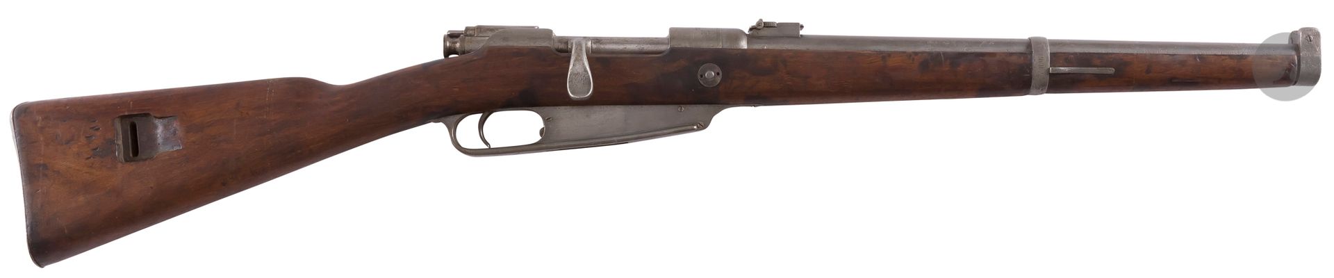 Null Carabine modèle 1888, calibre 8 mm
Canon rond, rayé, avec hausse à 12, frap&hellip;
