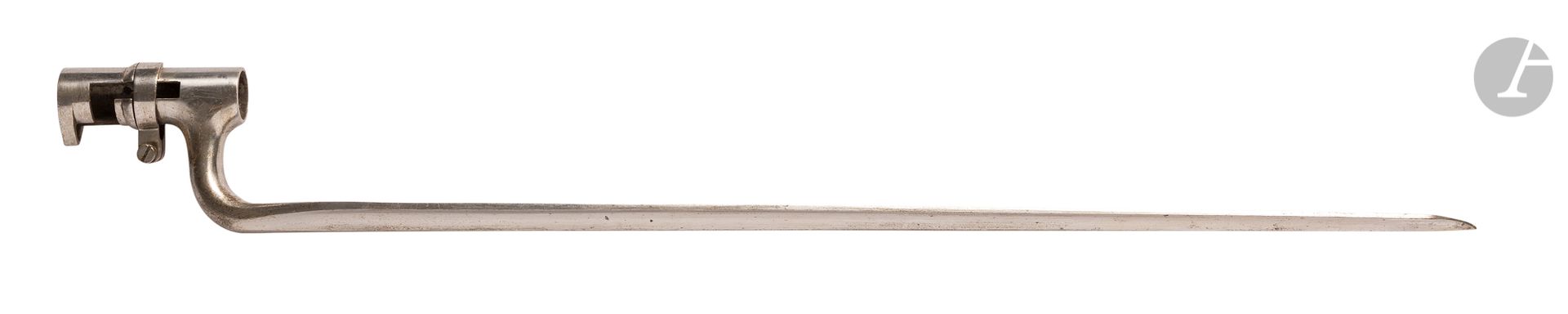 Null USA 
Bajonett mit Tülle Modell 1871. 
Hülse mit mittlerer Zwinge. Dreieckig&hellip;