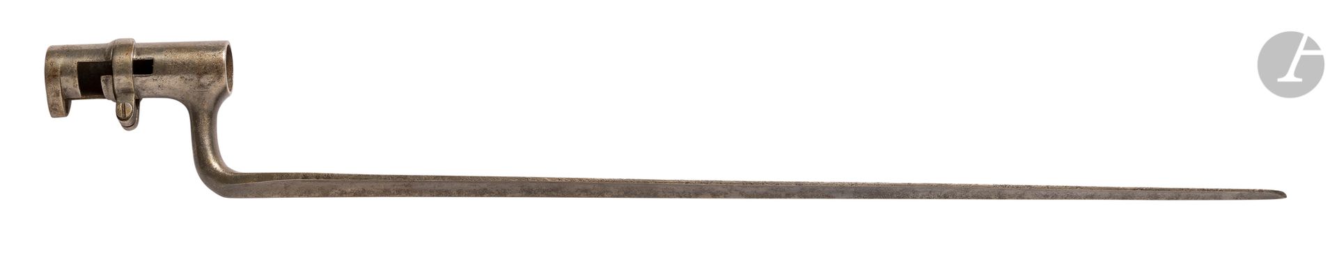 Null 美国
1871型带插座的
刺刀

。



三角形刀片。
没有被打。
总长度：54,2厘米E
.M.（点蚀）。