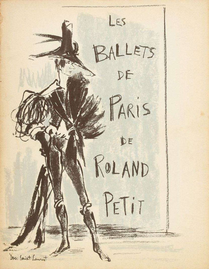 Null DANSE. Roland PETIT. 5 programmes illustrés des Ballets de Paris de Roland &hellip;