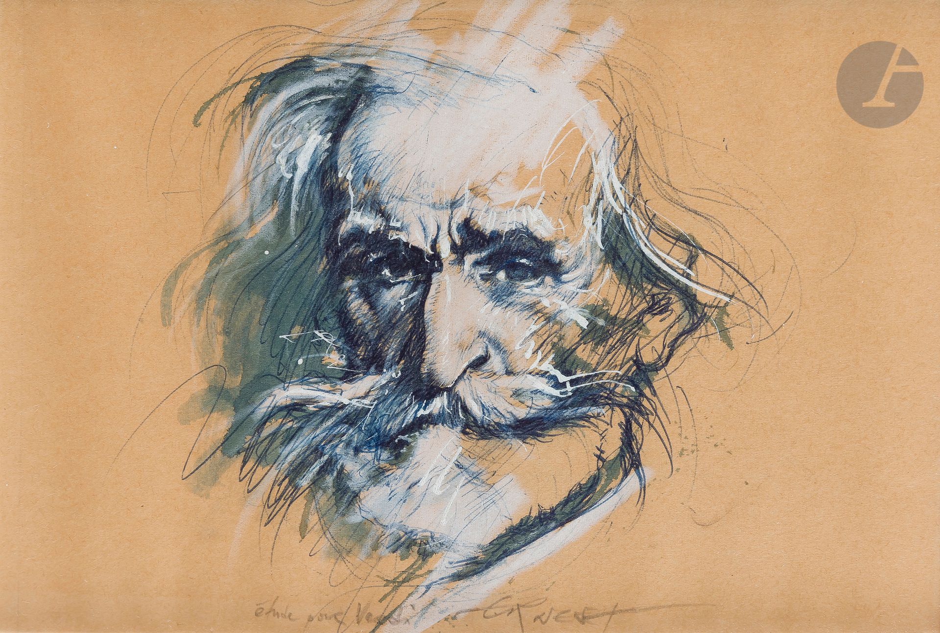 Null Ernest PIGNON-ERNEST (born in 1942)
Baroque concert, Verdi, 1981
Ink, water&hellip;