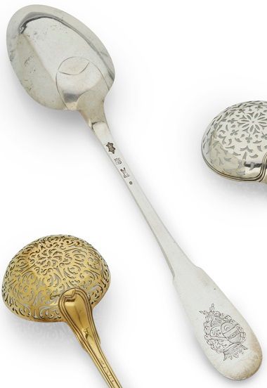 Null LE PUY-EN-VELAY 1786
Stew spoon in silver model uniplat engraved on the spa&hellip;