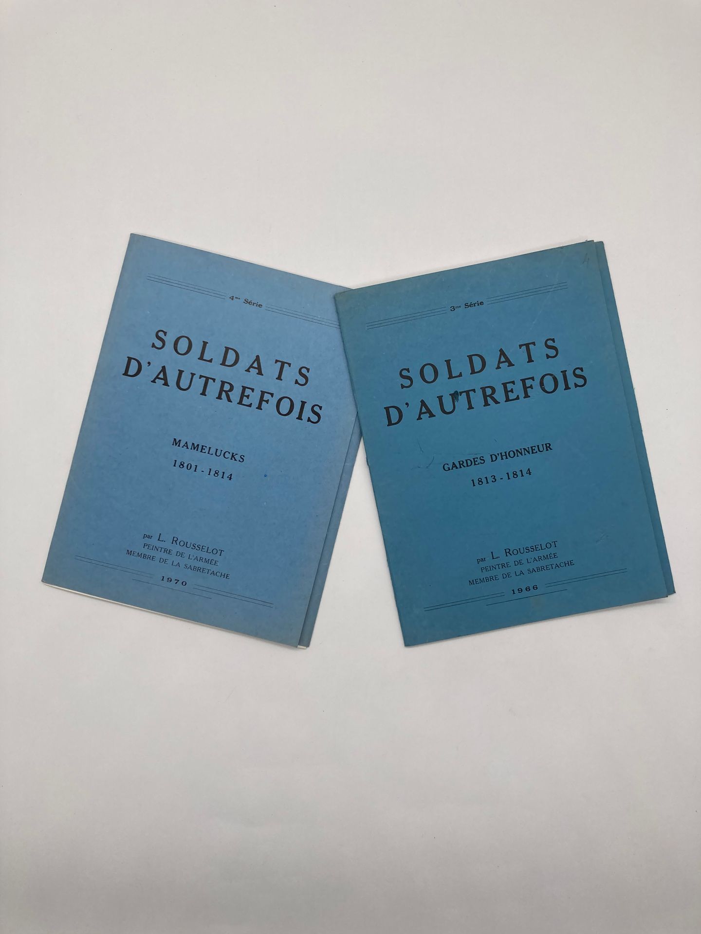 Null SOLDATS D’AUTREFOIS
Mamelucks et gardes d’honneur, 1813
Deux séries de quat&hellip;