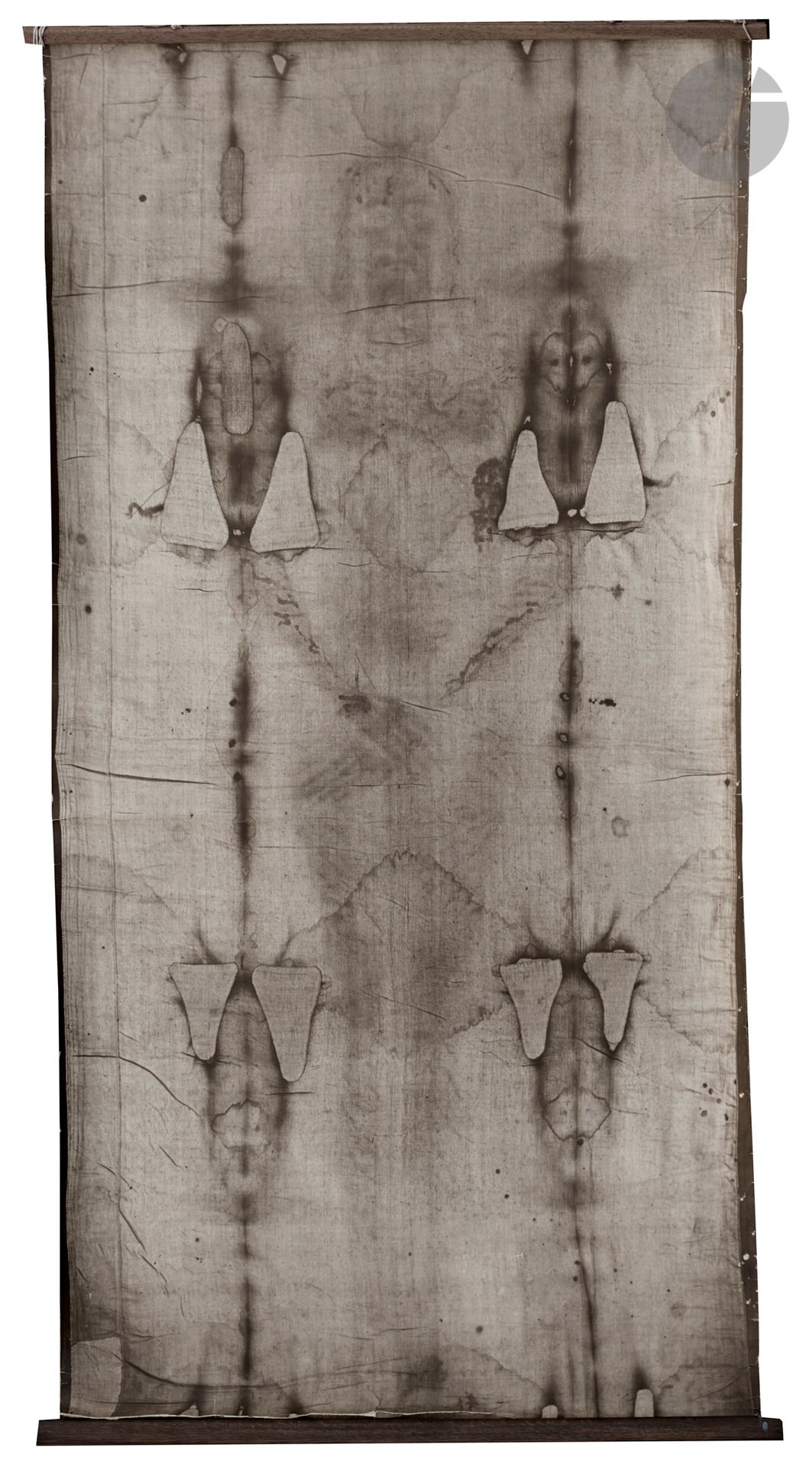 Null 朱塞佩-恩里(1886-1961) 
都灵的神圣裹尸布，1931年5月。 
正面和背面（真人大小的正面）。 
这一时期（1934年）的两（2）张银版画&hellip;