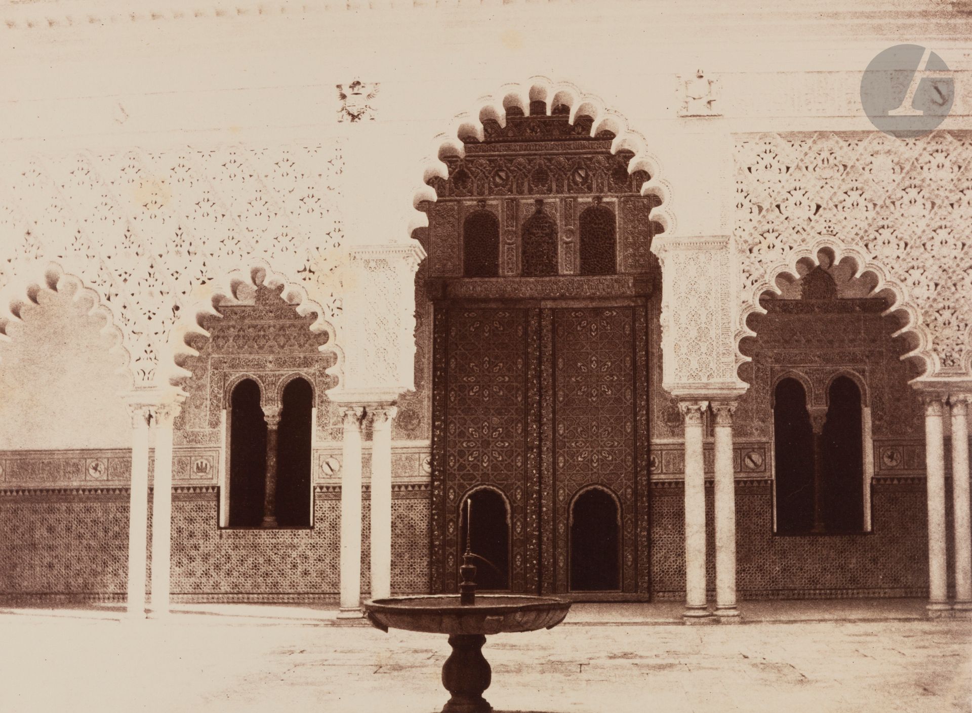 Null Louis de Clercq (1837-1901)
Sevilla, 1859-1860. 
Alcasar (sic). Gran patio.&hellip;