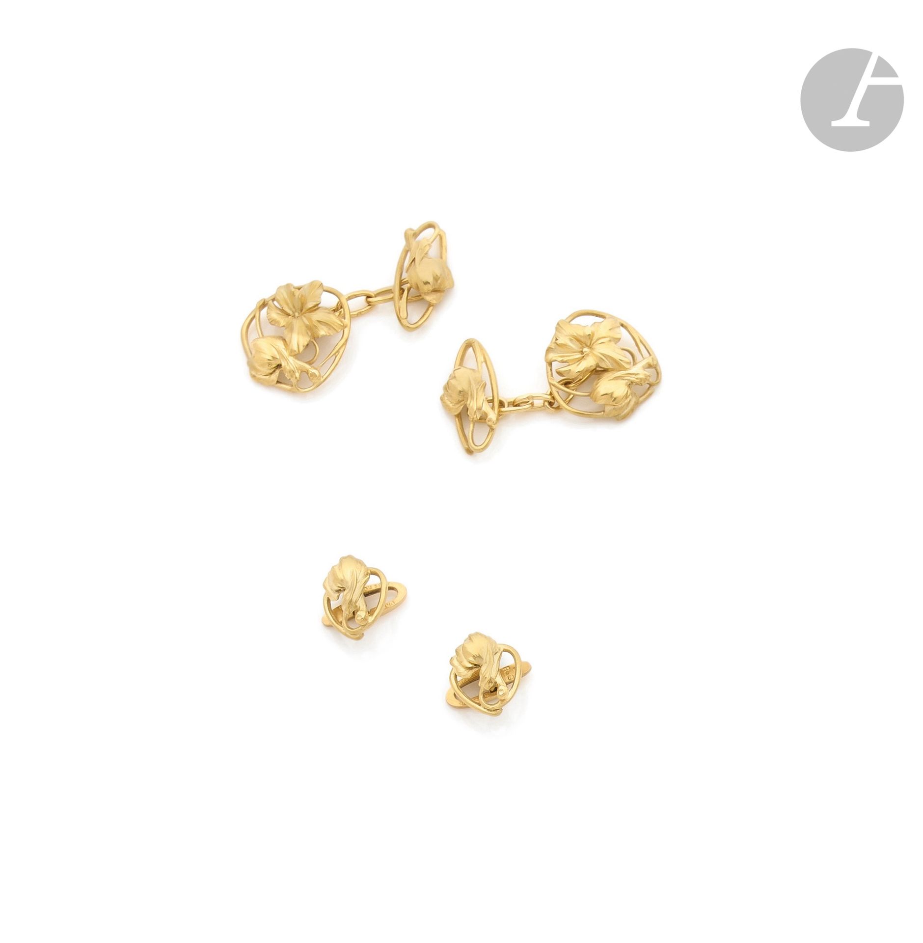 Null MIAULT
Kleiderset aus 18 Karat Gold (750), bestehend aus: einem Paar Mansch&hellip;