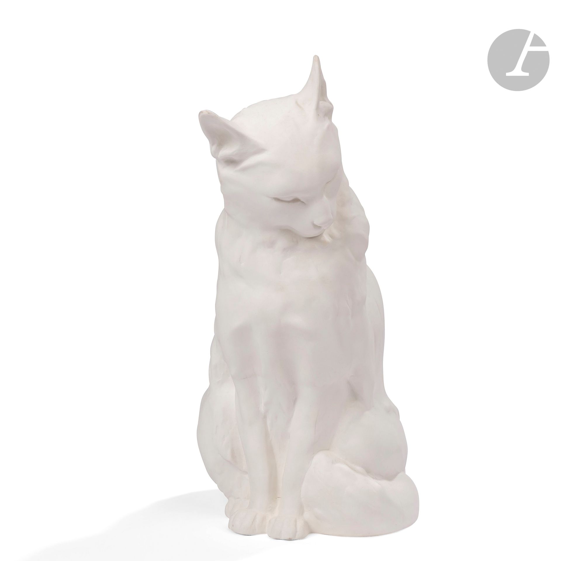 Null 爱德华-马塞尔-桑多兹（1881-1971）雕塑家和塞夫勒国家制造厂 
1号猫，大约在[1921年]创作的模型，我们的证明在1921年制作的
一个雕塑&hellip;