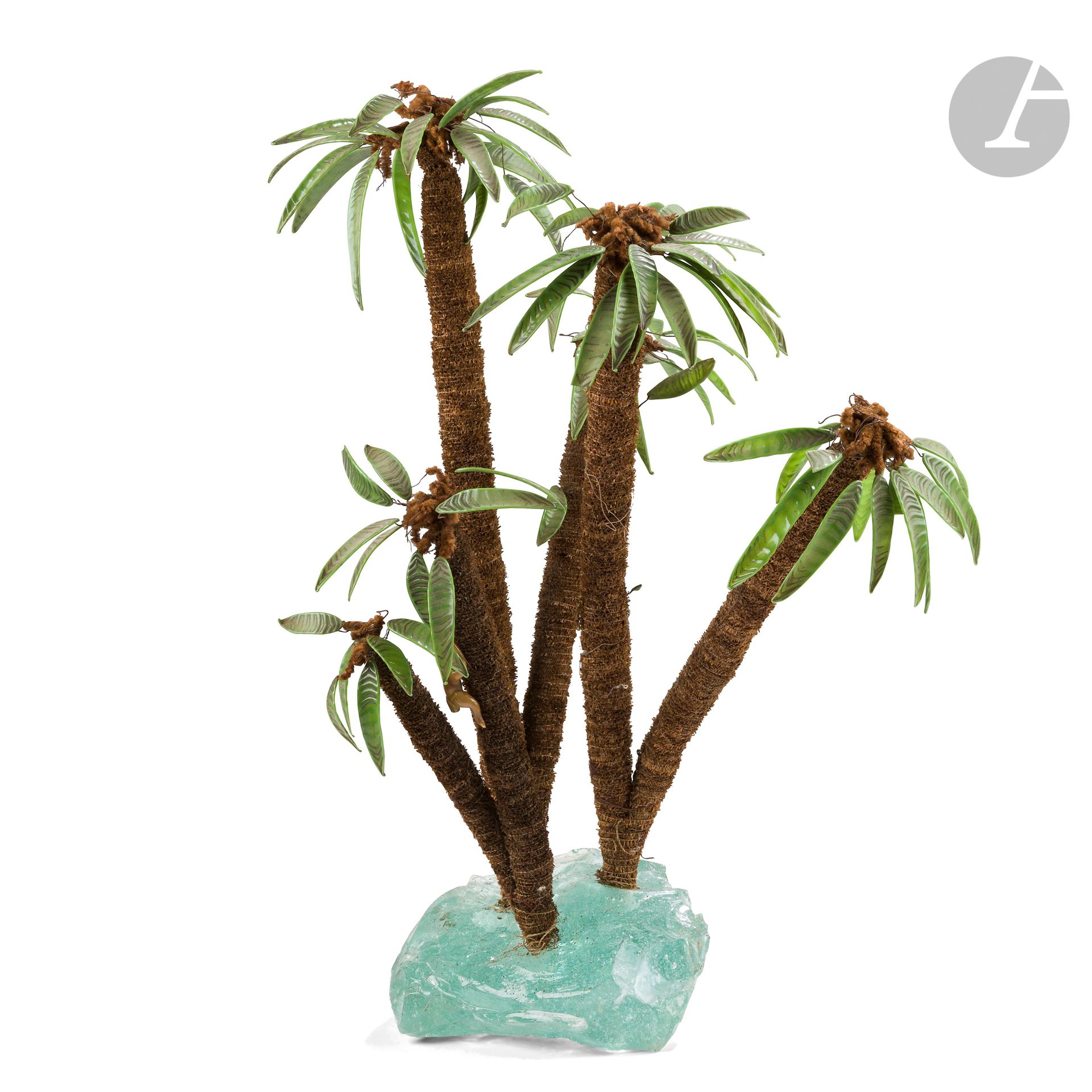 Null MARIE CHAUVEL (1895-1988)
Palm trees with monkey, circa 1930-35
Decorative &hellip;