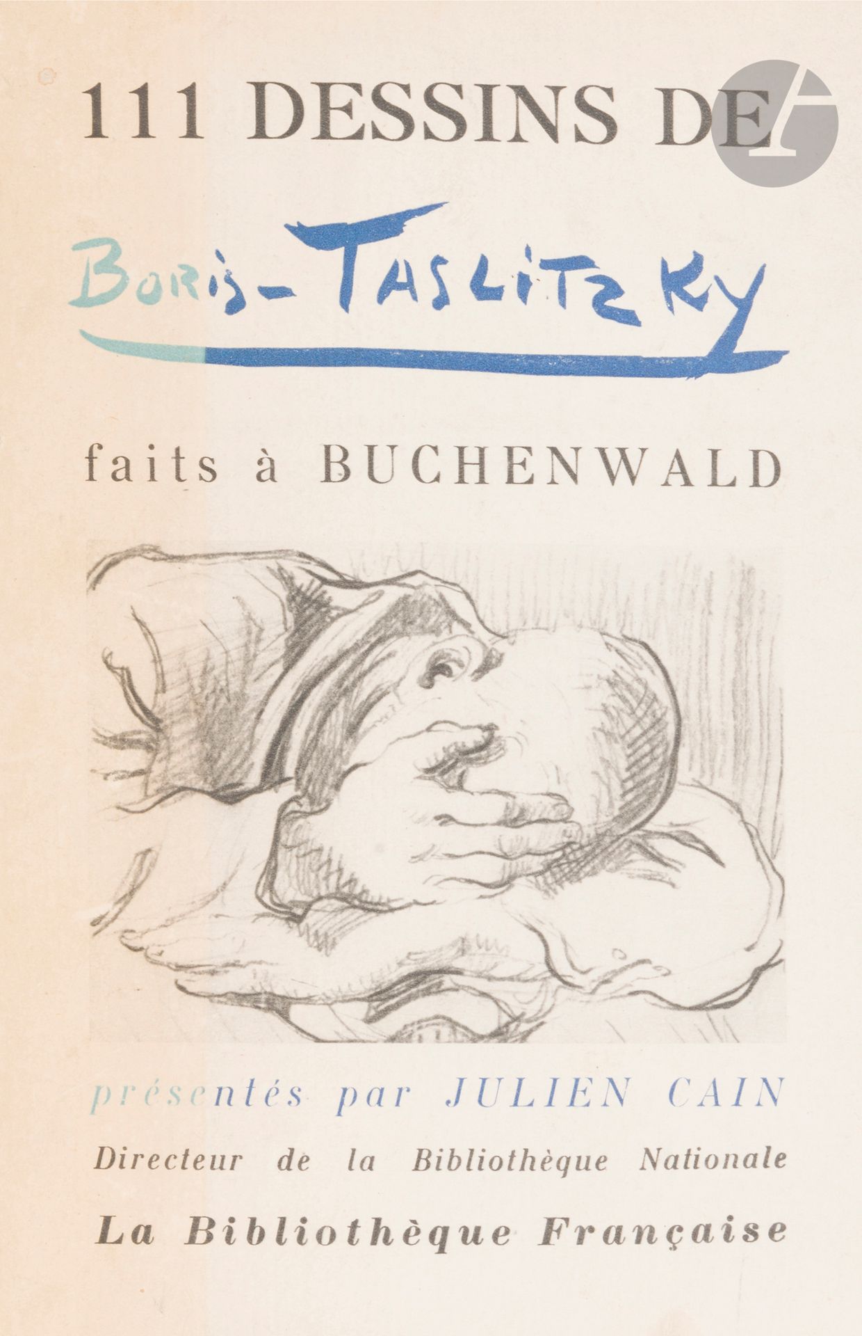 Null Boris TASLITZKY, Hundertundelf Zeichnungen, die in Buchenwald angefertigt w&hellip;