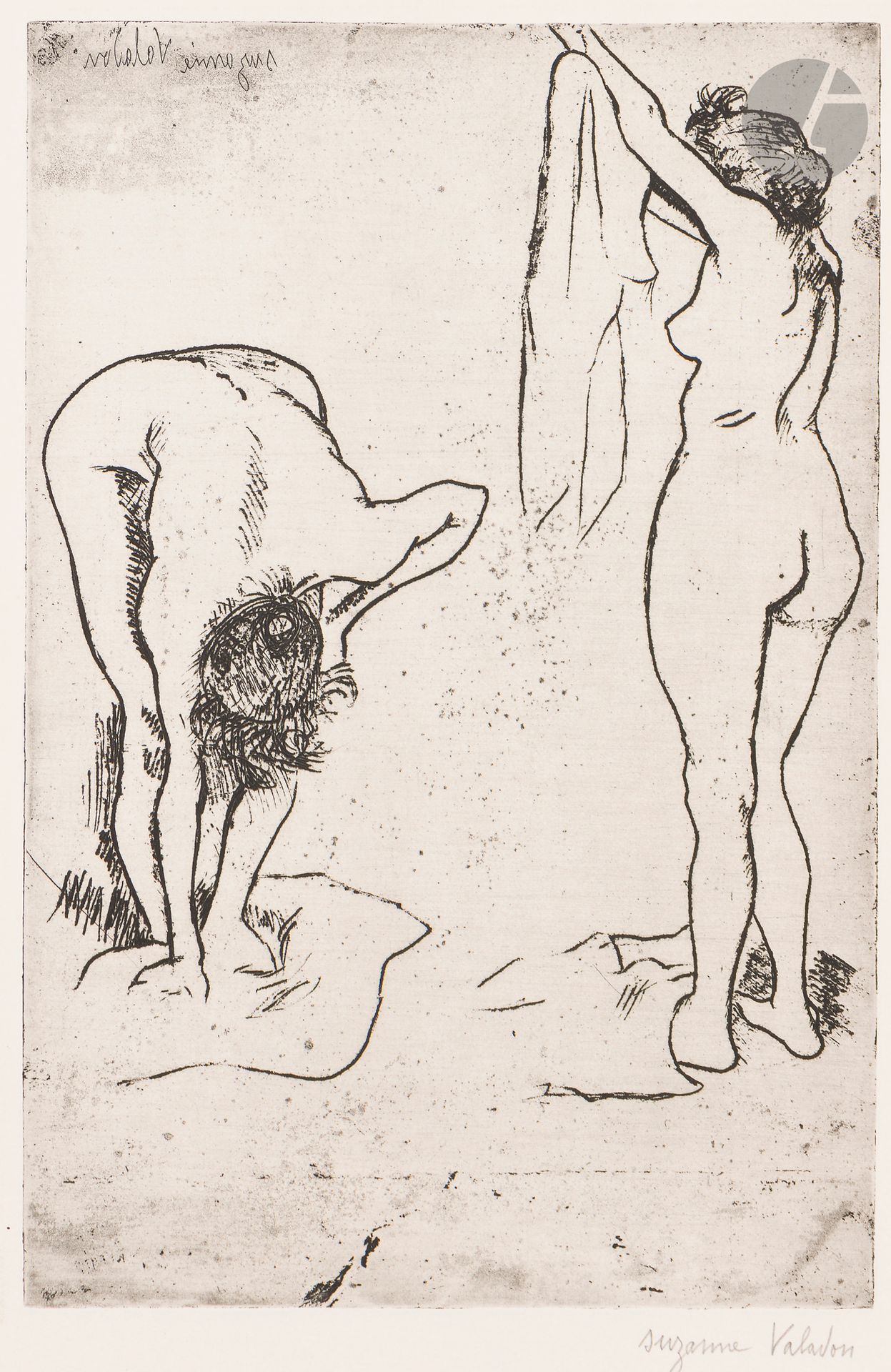 Null 苏珊娜-瓦拉东（1865-1938）
苏珊娜-瓦拉东于 1895 年至 1910 年间雕刻的 18 幅原始版画。巴黎，达拉涅斯，1932 年。一本画册&hellip;