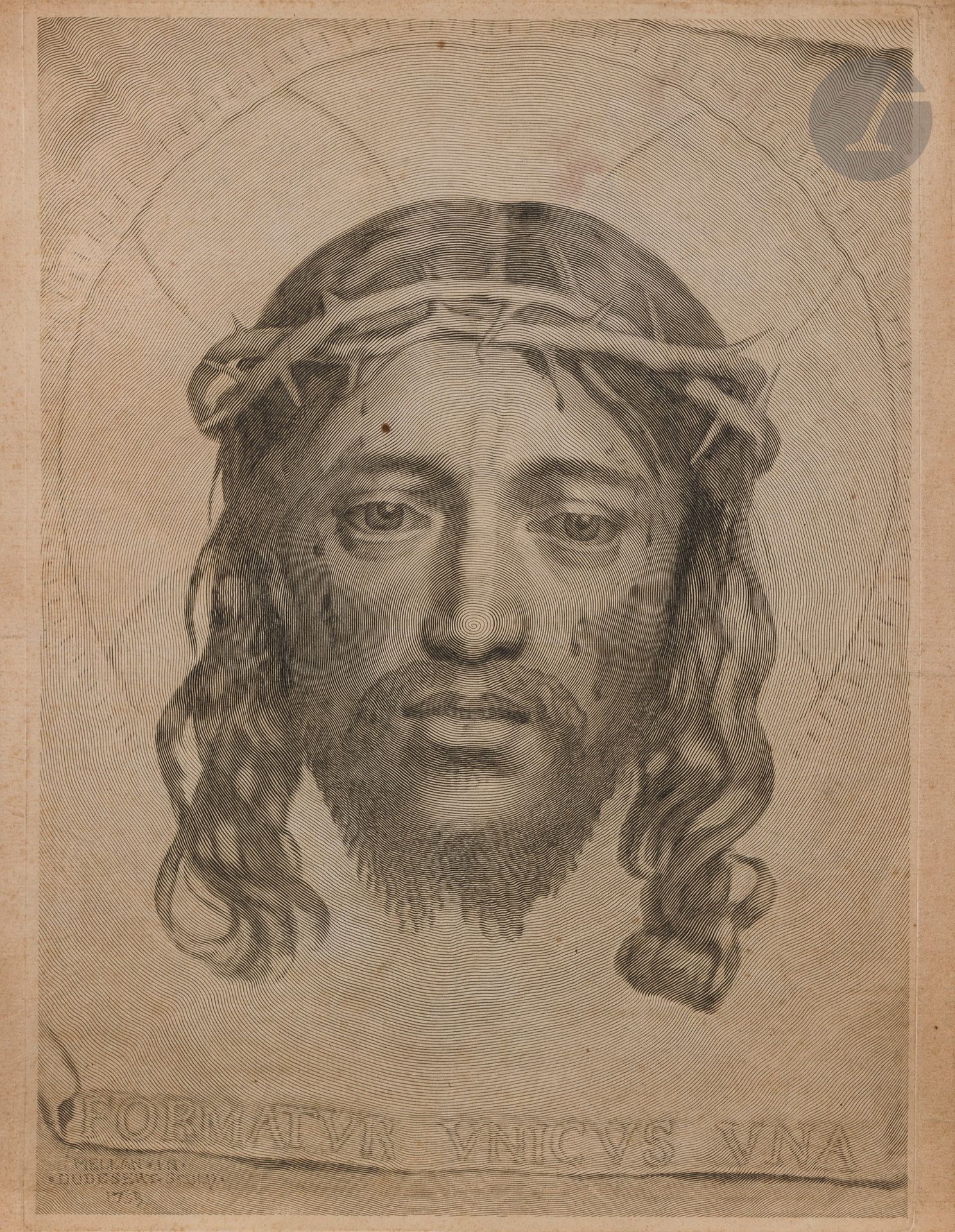 Null Claude Mellan (1598-1588) (nach)

Das Heilige Gesicht. Kopie von Dudesert. &hellip;