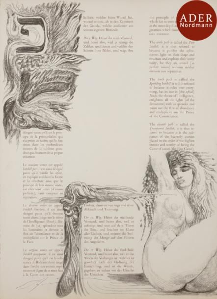 Null Ernst FUCHS (1930-2015)
Très bel ensemble d’aquarelles et de dessins origin&hellip;