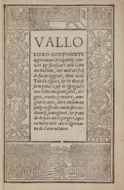 Null DELLA VALLE (Battista).
Libro continente appertinente à Capitanij, retenere&hellip;