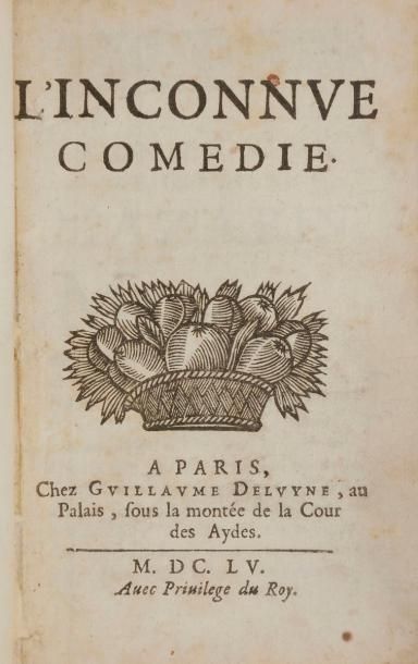 Null BOISROBERT (François Le Métel de).
L’Inconnue. Comédie.
Paris : Guillaume d&hellip;