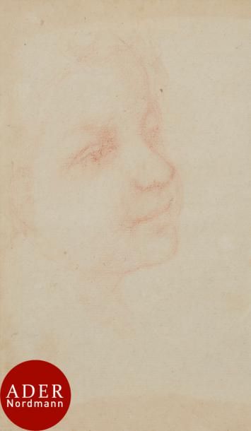 Null ÉCOLE FLORENTINE du XVIIe siècle
Étude de visage
Sanguine.
(Taches sur les &hellip;
