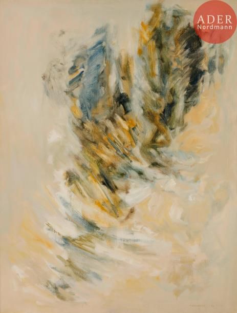 Null Albert CHAMINADE (1923-2010)
Peinture, 1960
Huile sur toile.
Signée et daté&hellip;