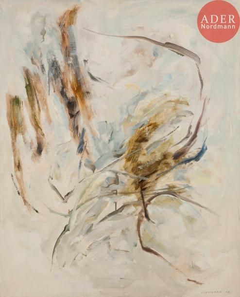 Null Albert CHAMINADE (1923-2010)
Peinture, 1962
Huile sur toile.
Signée et daté&hellip;