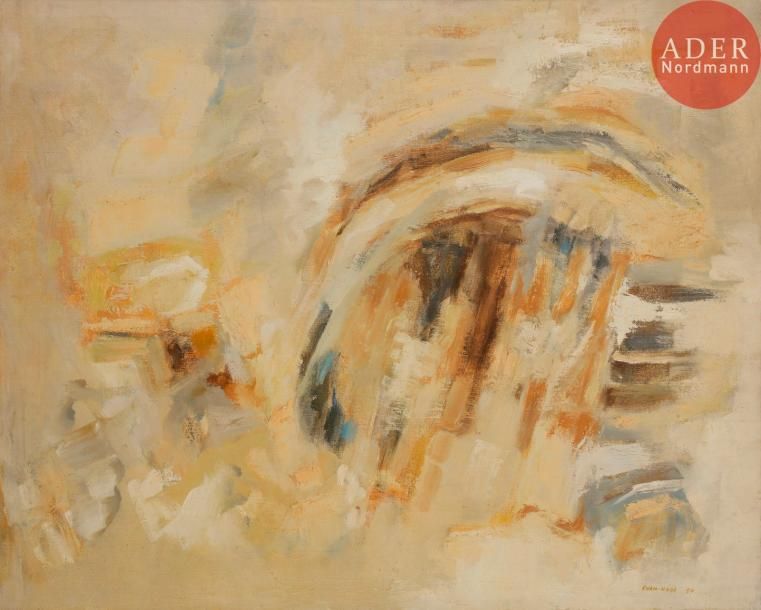 Null Albert CHAMINADE (1923-2010)
Composition, 1959
Huile sur toile.
Signée et d&hellip;