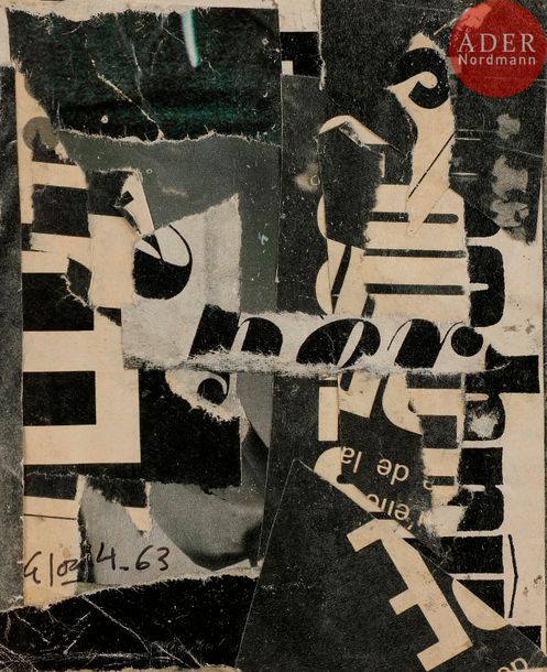 Jean-Pierre LE BOUL'CH (1940-2001) Sans titre, 1963
Collage.
Signé et daté en ba&hellip;