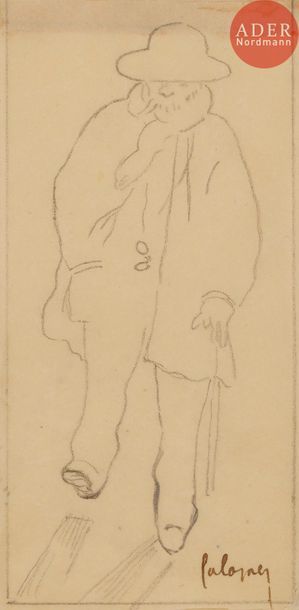 Null Frédéric Auguste CAZALS (1865-1941)
Portrait de Paul Verlaine
Mine de plomb&hellip;