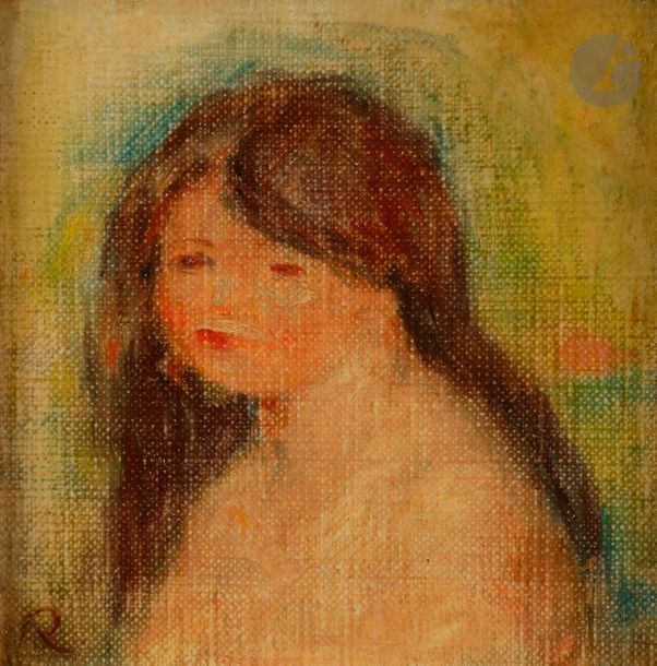 Null Pierre-Auguste RENOIR (1841-1919)
Portrait de jeune fille
Huile sur toile m&hellip;