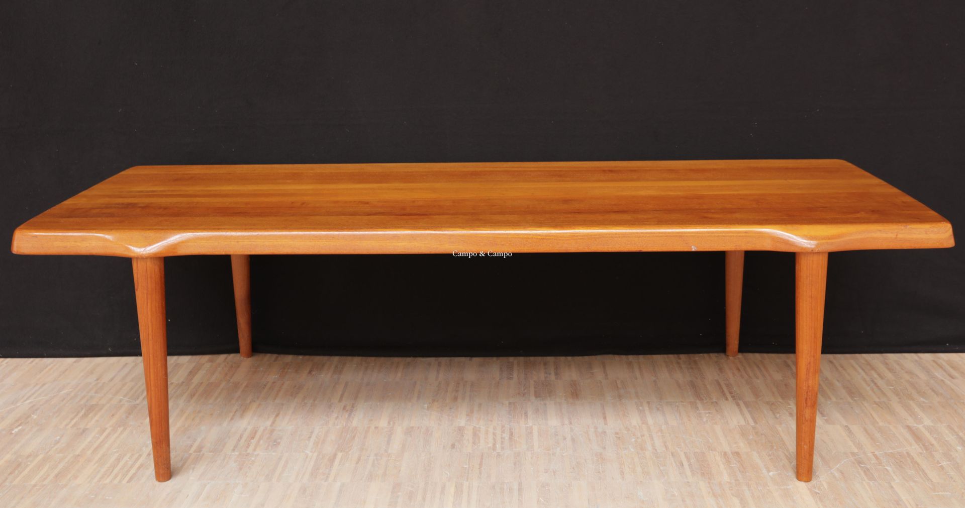 LAURSEN MIKAEL AARHUS Table basse en teak, design Mikael Laursen, Aarhus 70 x 17&hellip;