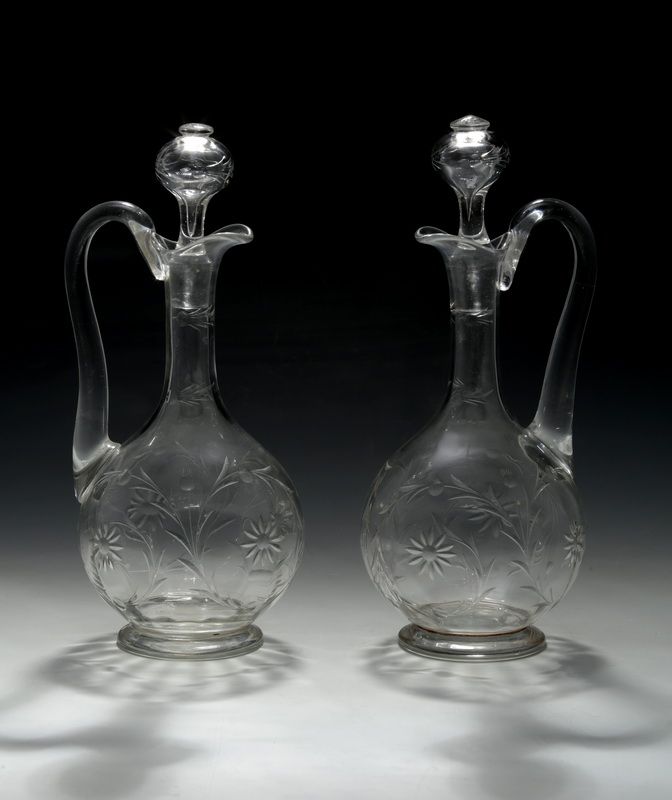 Null BACCARAT- FORM 6186 SIZE ENGRAVED 6170 (Listed in the 1916 catalog) - PAIR &hellip;