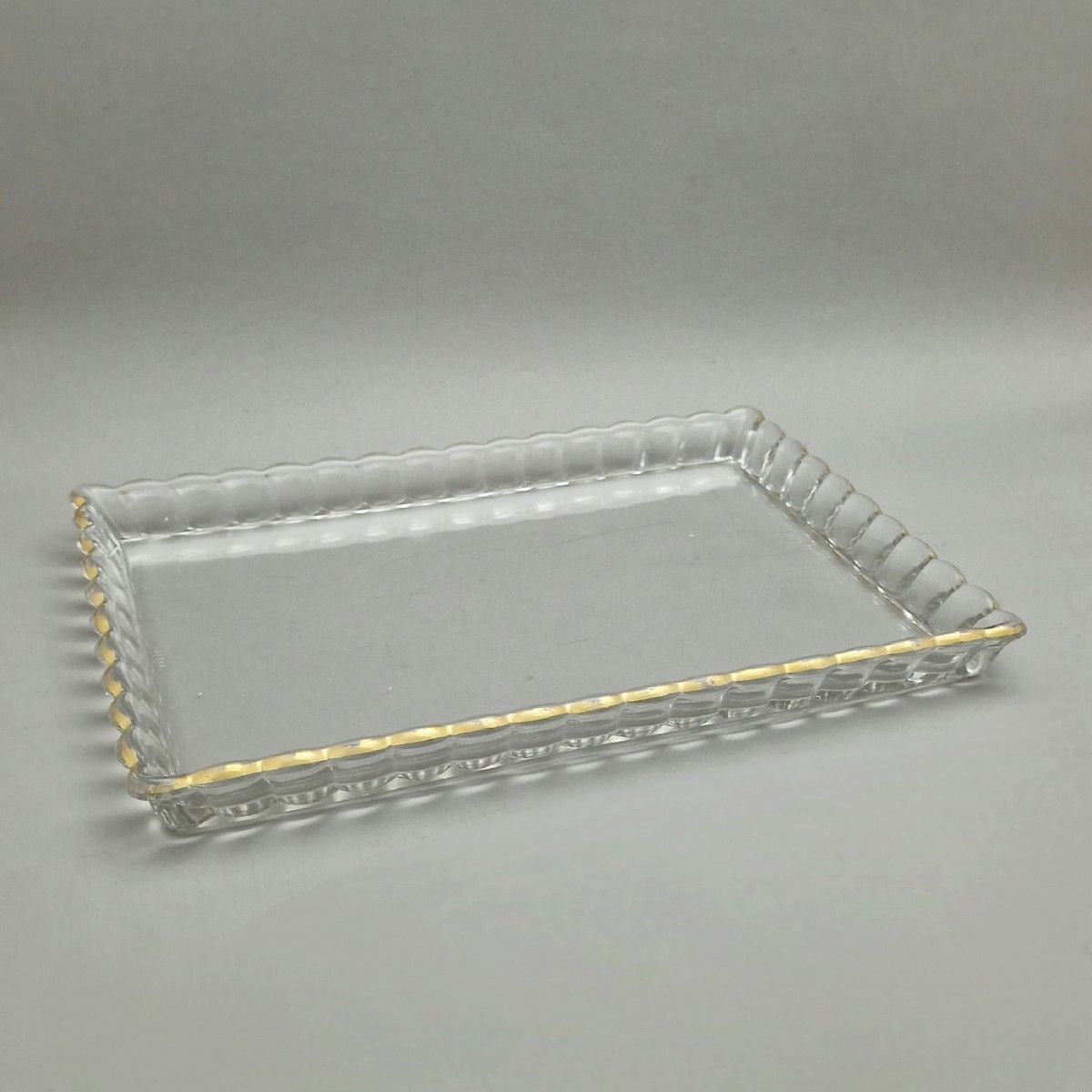 Null BACCARAT - MODEL S 513 (Listed in the 1916 Catalogue) - RECTANGULAR PLATE w&hellip;