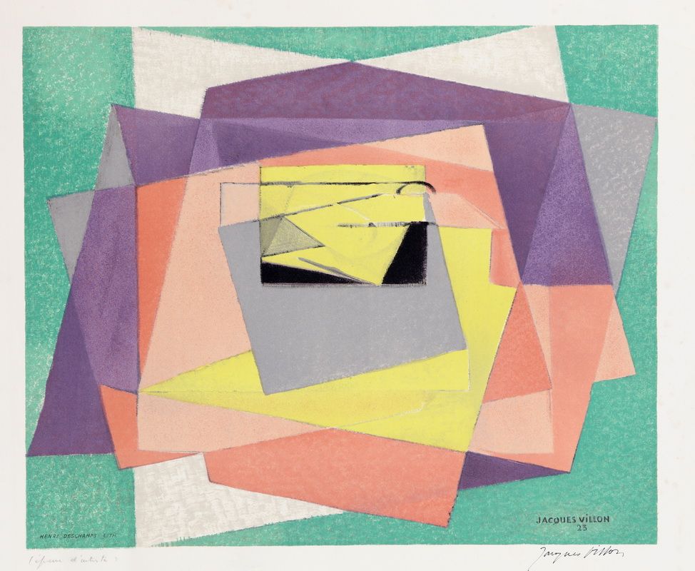 Null Jacques VILLON (1875-1963)
nach einer Komposition von 1923
LITHOGRAPHIE
Unt&hellip;