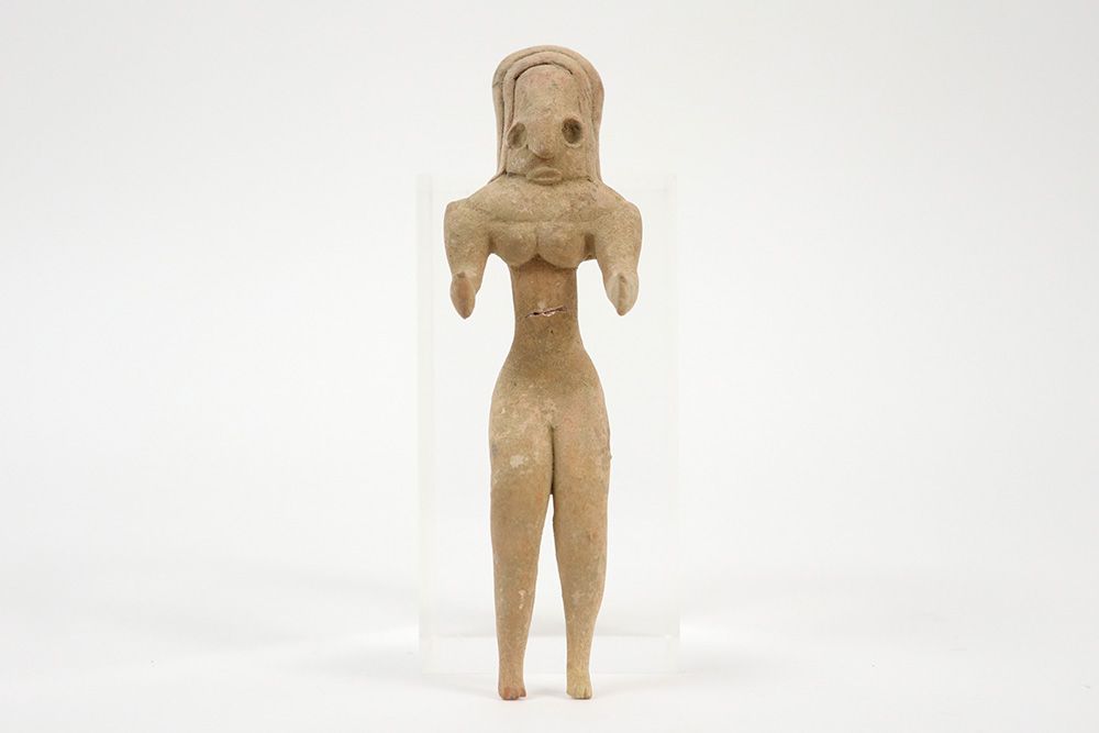 Null INDUS VALLEI CIVILISATIE - ca 3000 tot 2000 BC petite sculpture en aardewer&hellip;