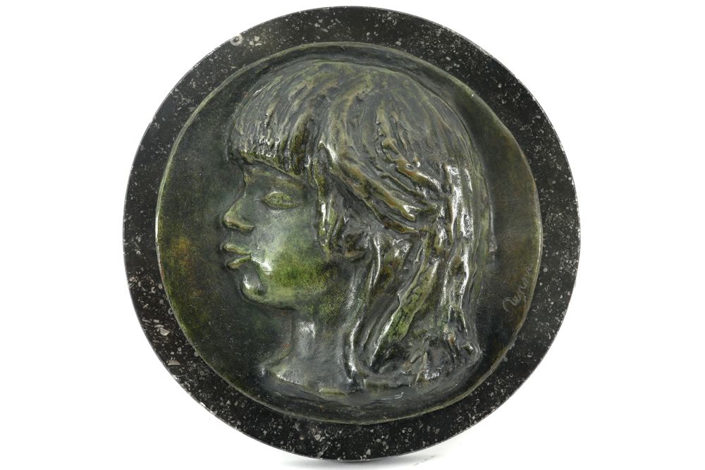 RENOIR PIERRE AUGUSTE (1841 - 1919) RENOIR PIERRE AUGUSTE (1841 - 1919)圆形铜章，编号EA&hellip;