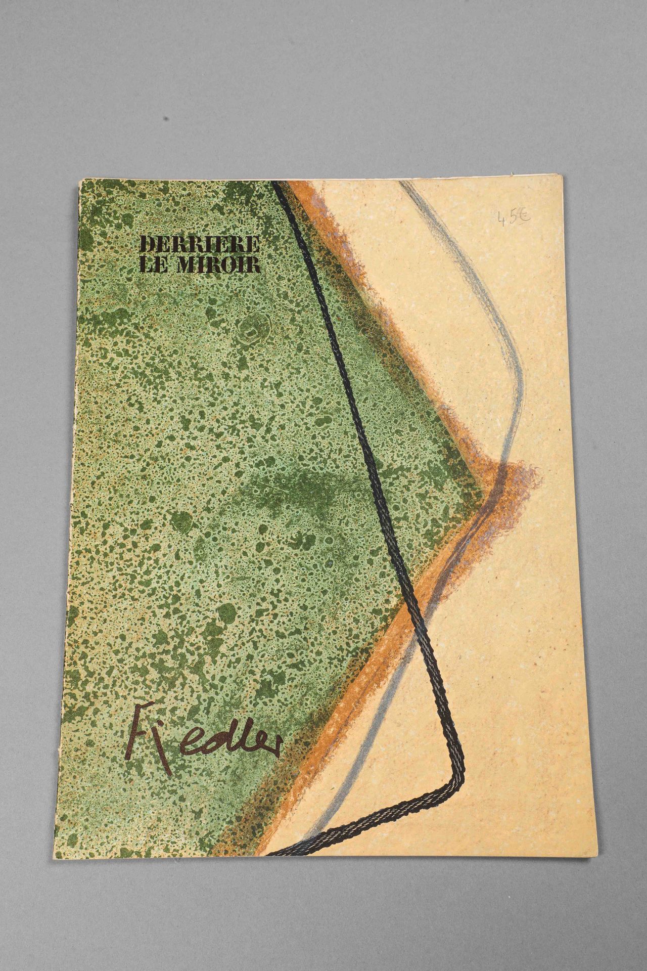 Null François FIEDLER (1912-2001) DERRIERE LE MIROIR N°211, 1974 Parigi, Maeght &hellip;