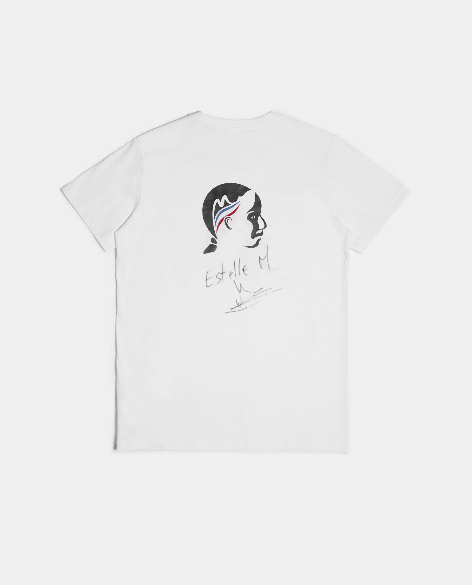 Null 
 MOSSELY Estelle Boxing

 

 Customised T-shirt by Le Coq Sportif & signed&hellip;