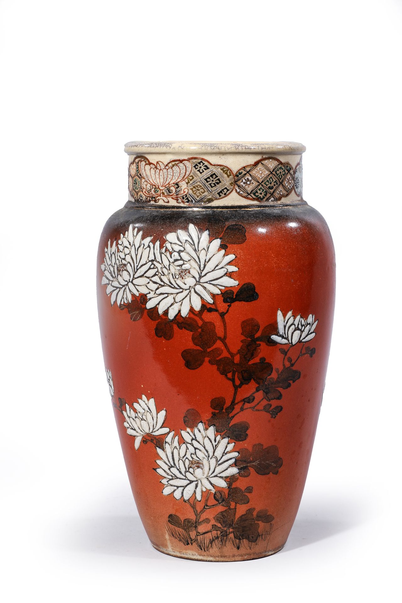 Null 
伊万里花瓶。

日本 19世纪末 明治

H.30厘米