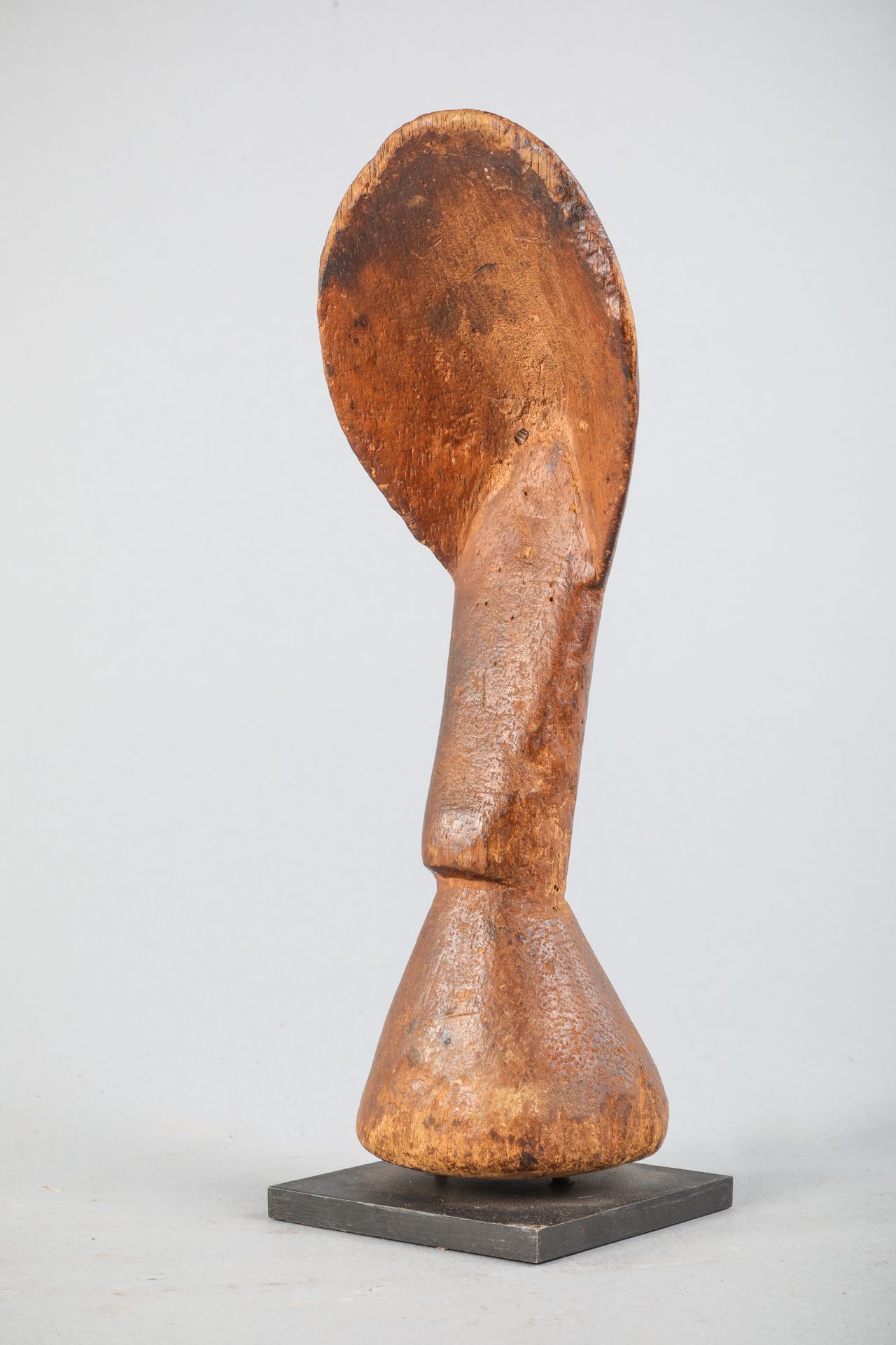Null Beautiful old Koulango spoon, Ivory Coast. Medium-hard wood with a deep bro&hellip;