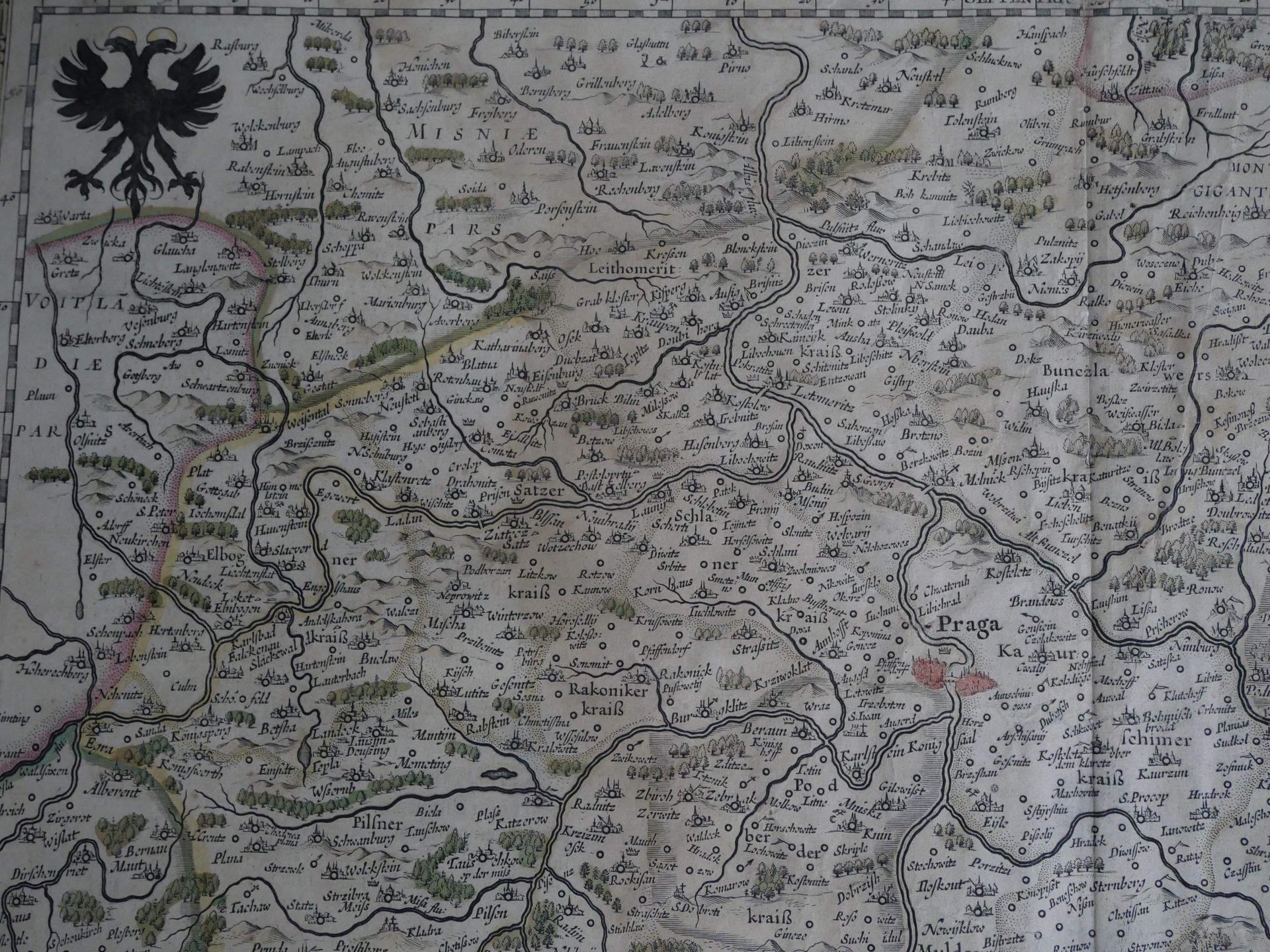 Null Carte de la Bohème, en Allemand issus d'un Atlas Espagnol 



In. PLano 40x&hellip;