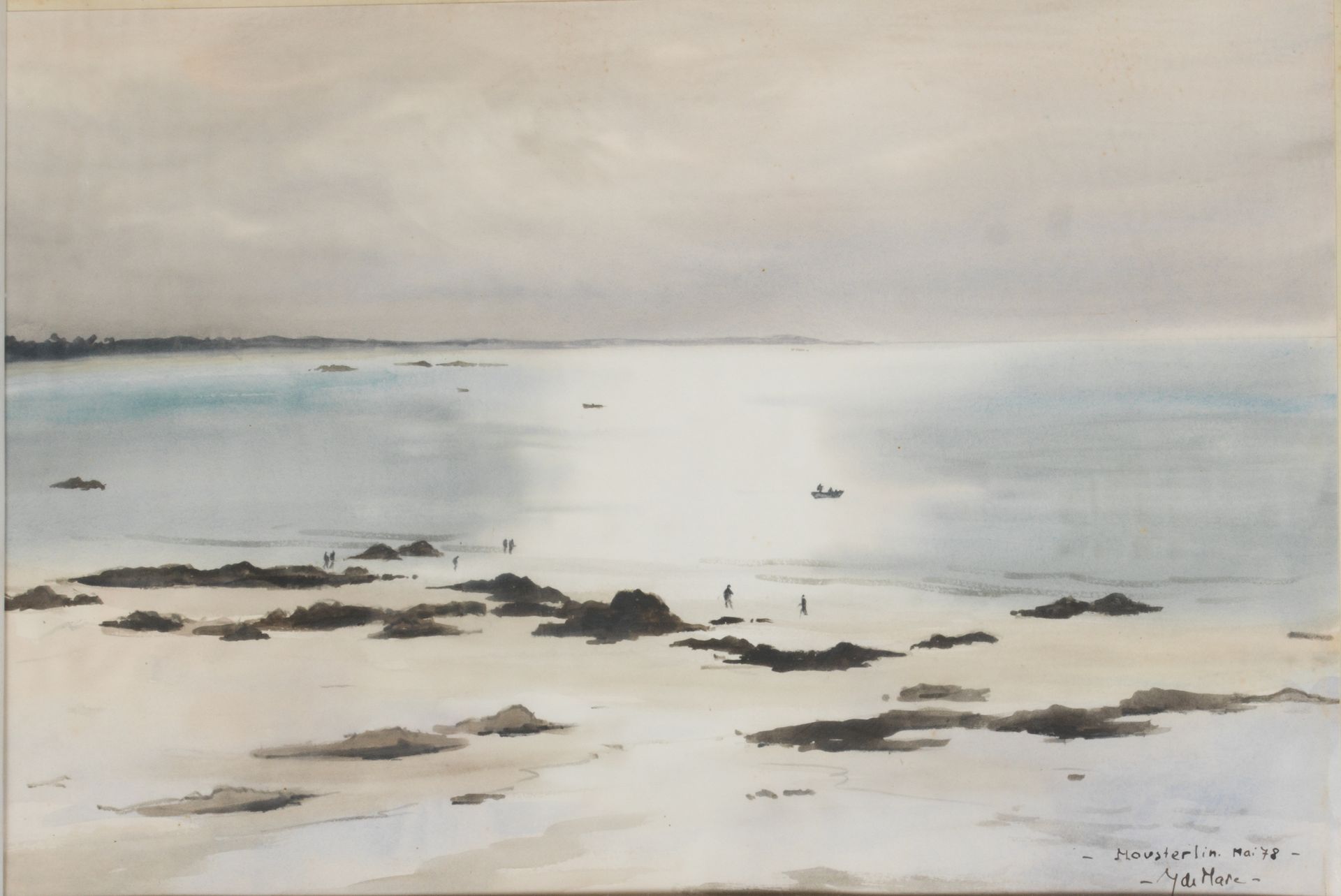 Null Attributed to Yves DE MARE (1924 - 1998)
Daylight at noon in Mousterlin, So&hellip;