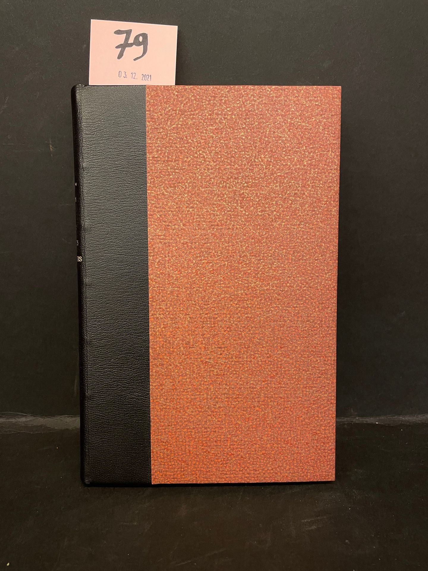 KAHN (Gustave). 游牧民族宫。P., Tresse et Stock, 1887, 8°, 171 p., modern binding in b&hellip;