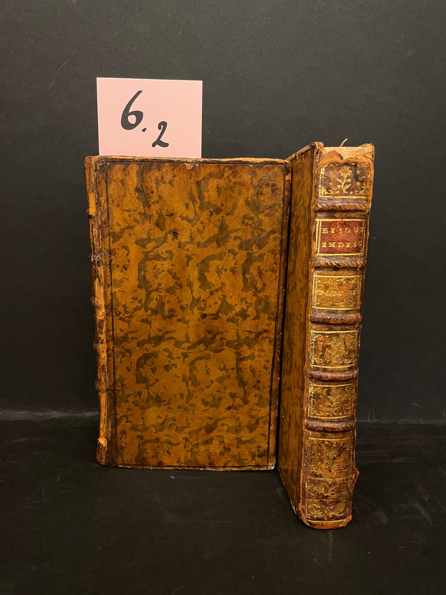 Null [DIDEROT]. Les Bijoux indiscrets. Au Monomotapa, [1748 ?], 2 vol. In-12, [8&hellip;