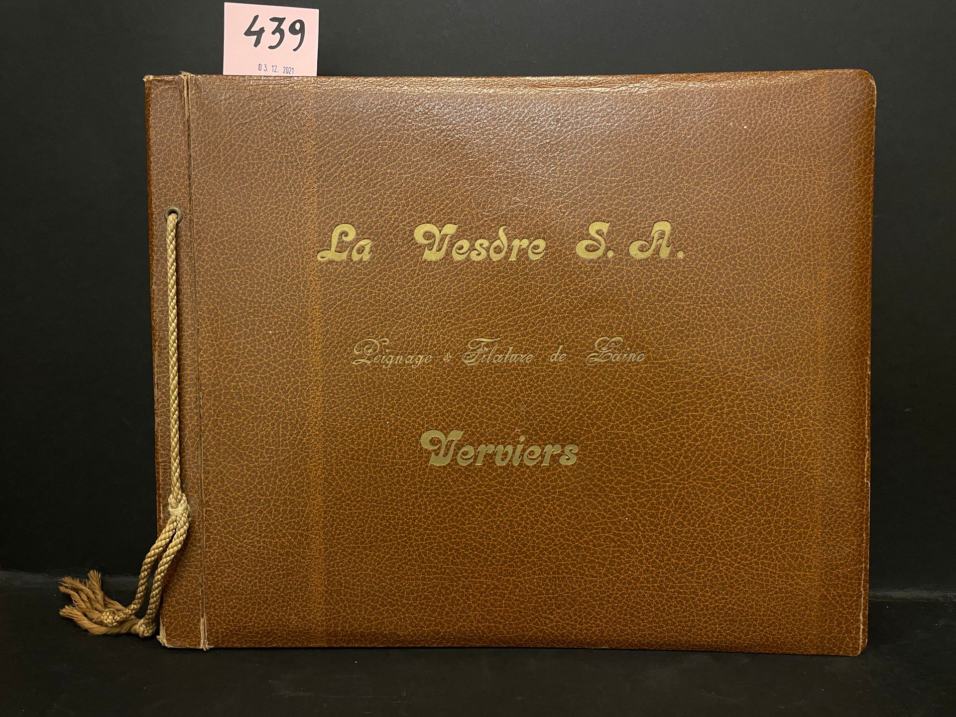 Null Usines de Verviers (ca. 1910) - Álbum de fotografías que presentan las fábr&hellip;