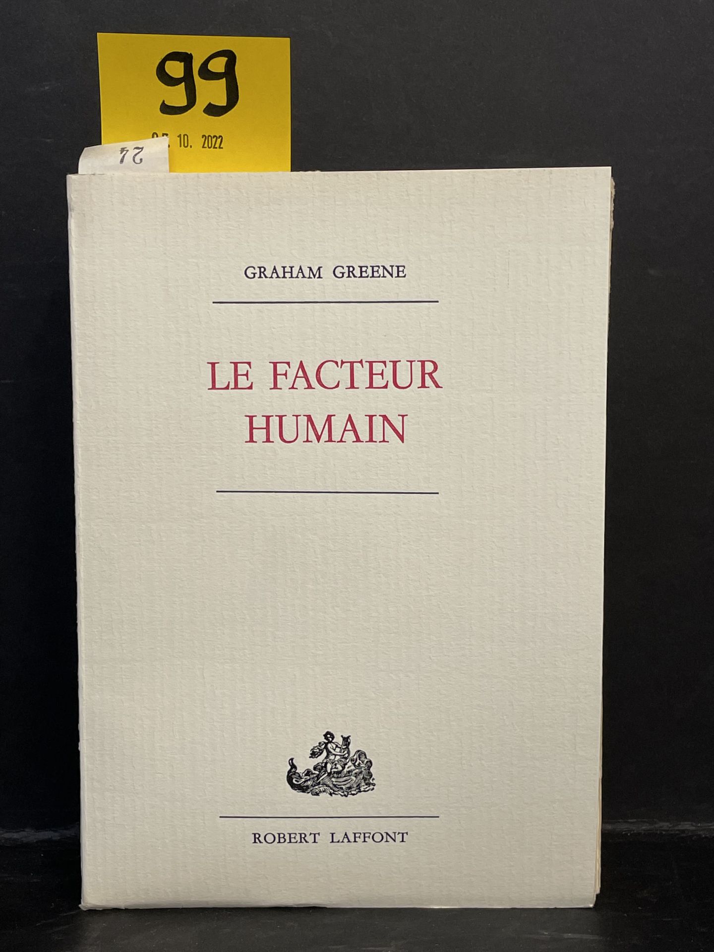 GREENE (Graham). The Human Factor (Der menschliche Faktor). P., Laffont, 1978, f&hellip;