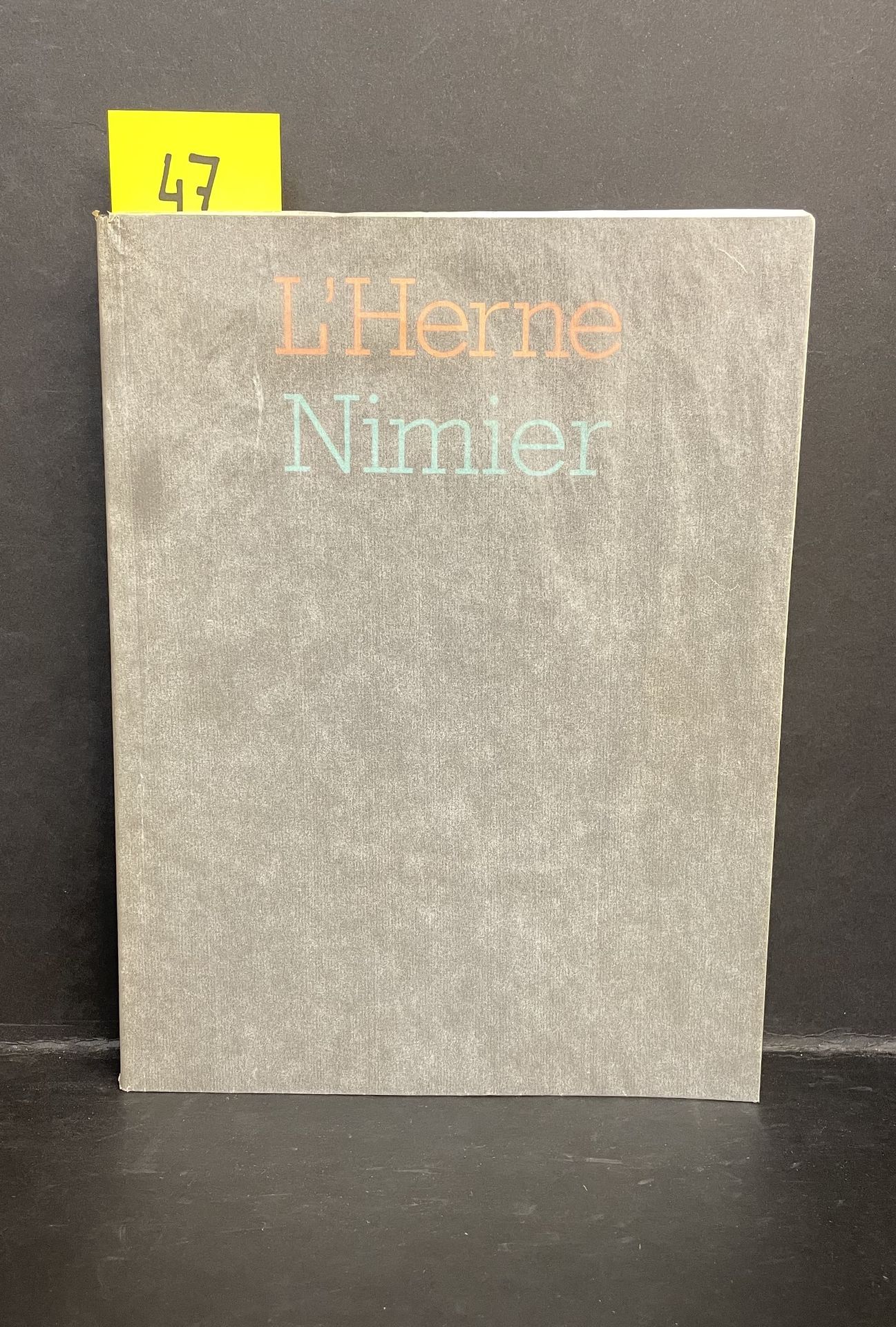 "Cahiers de l'Herne". Nr. 99: Roger Nimier. P., Editions de L'Herne, 2012, 4°, 3&hellip;
