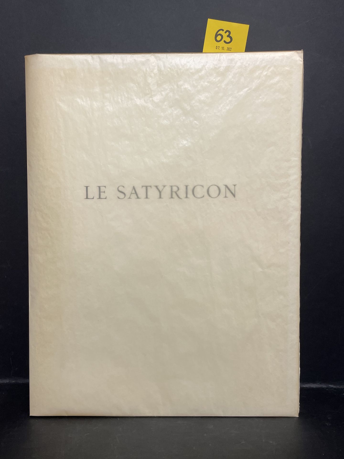 Null DERAIN.- PETRONE. Il Satyricon. [Paris, aux dépens d'un amateur, 1951], gra&hellip;