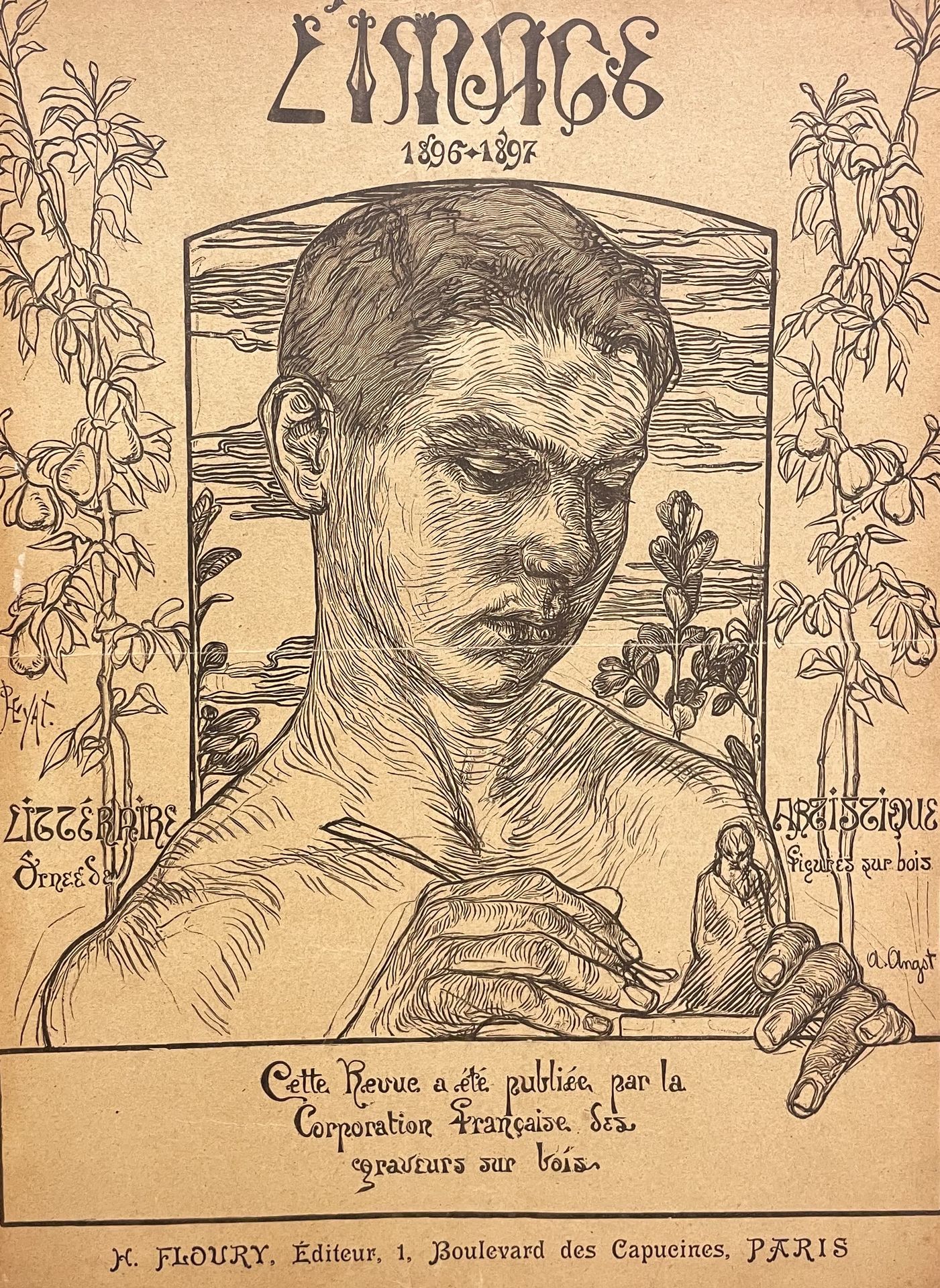 Null "L'Image 1896-1897. Rivista mensile di letteratura e arte, con xilografie. &hellip;