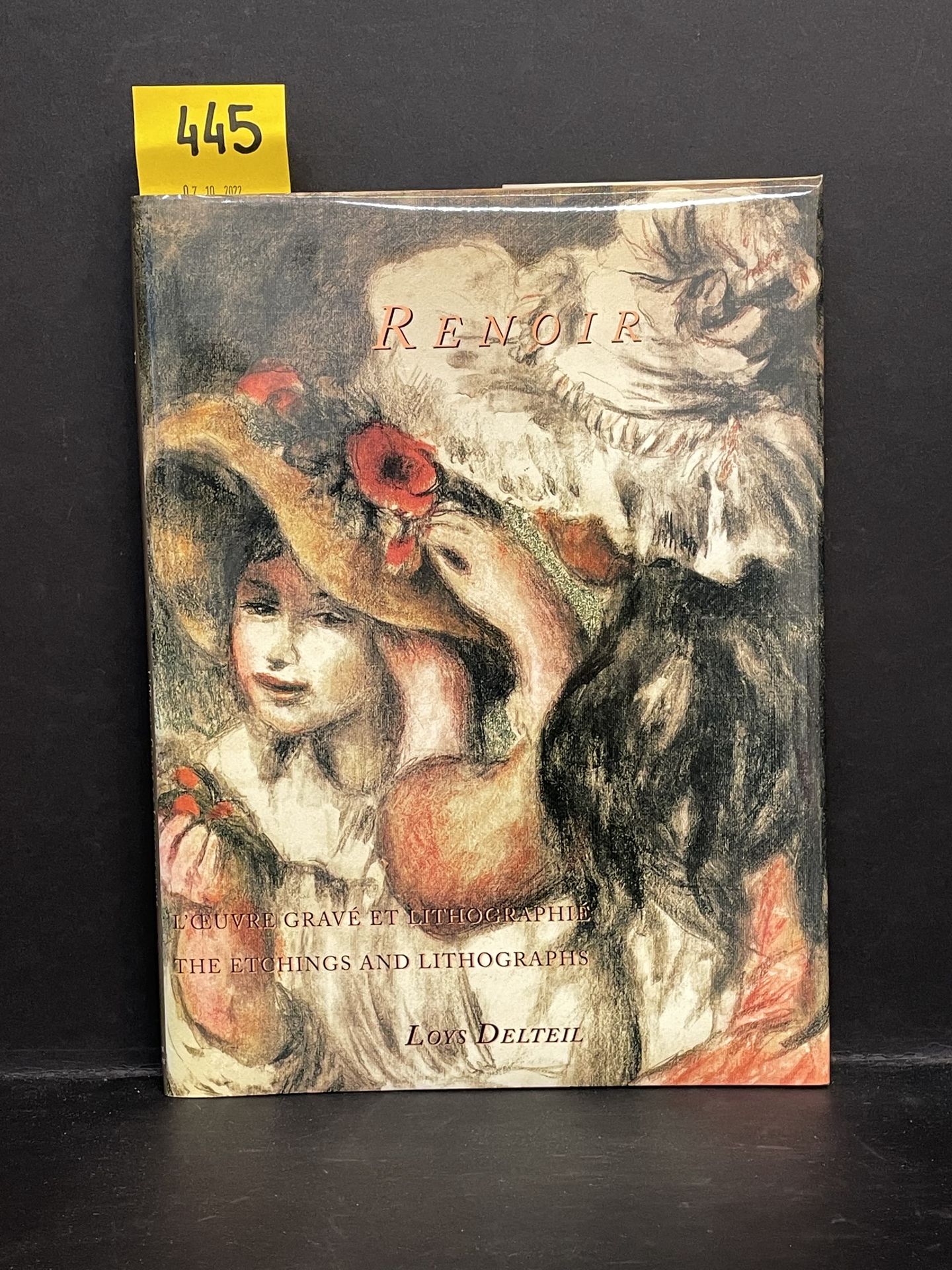 RENOIR.- DELTEIL (L.). Pierre-Auguste Renoir. L'Oeuvre gravé et lithographié. Ca&hellip;
