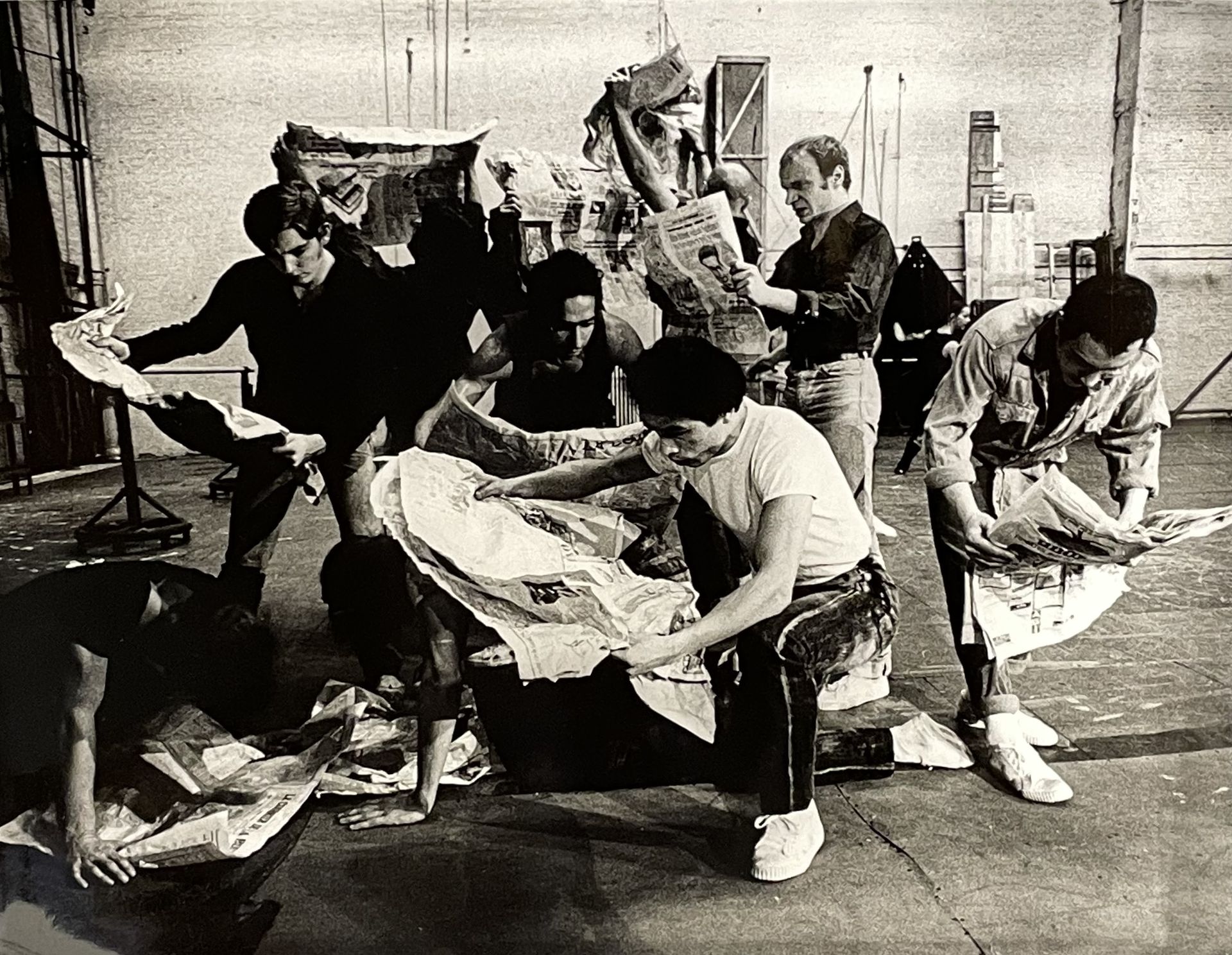 Null BÉJART - KAYAERT（罗伯特）。"Messe pour le temps présent" (1967).极好的一套近300张黑白银版画的&hellip;