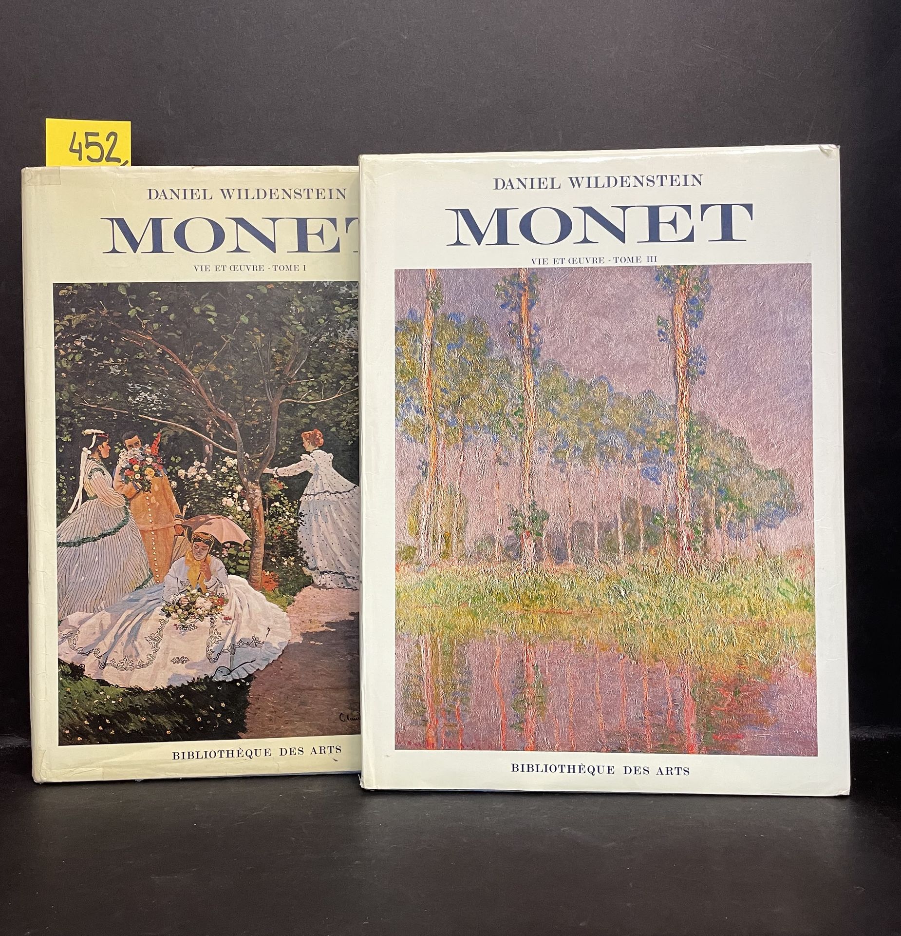 Null WILDENSTEIN (Daniel). Claude Monet. Biographie et catalogue raisonné. Tome &hellip;
