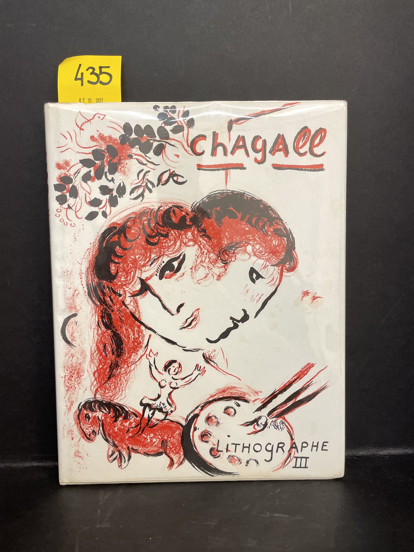 CHAGALL.- MOURLOT (F.) et SORLIER (Ch.). Litografía Chagall III, 1962-1968. Catá&hellip;