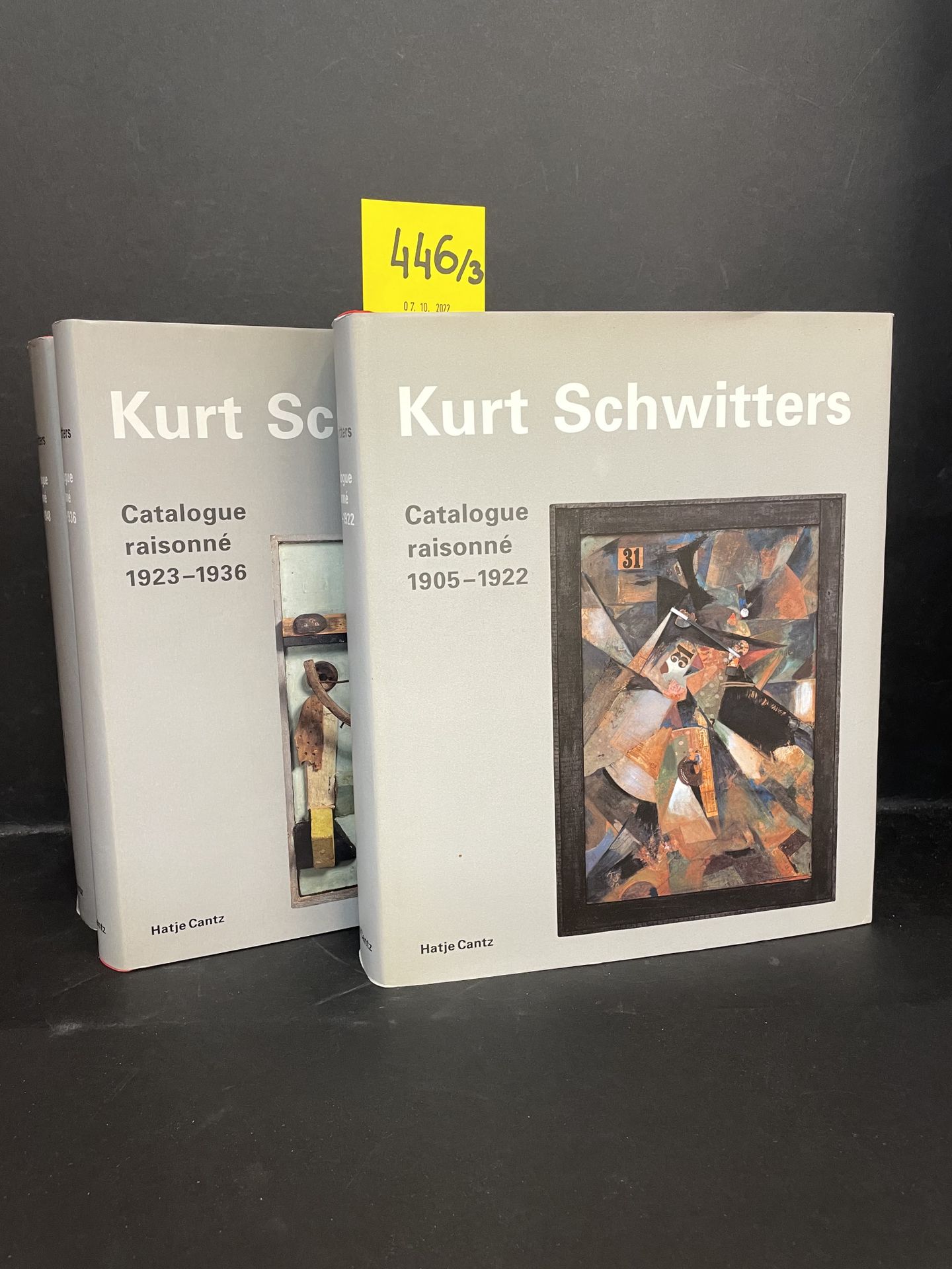 Null SCHWITTERS.- ORCHARD (K.), SCHULZ (I.). Kurt Schwitters. Catalogue raisonné&hellip;